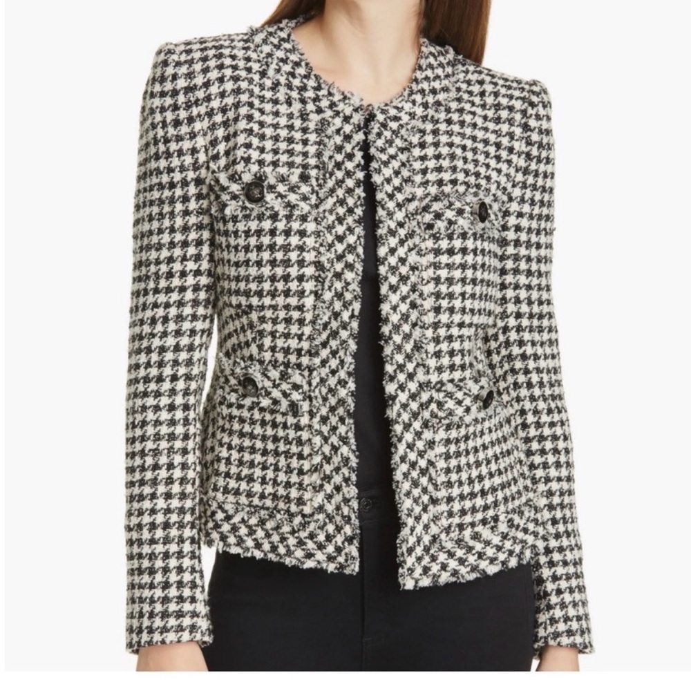 Veronica Beard Houndstooth Jacket